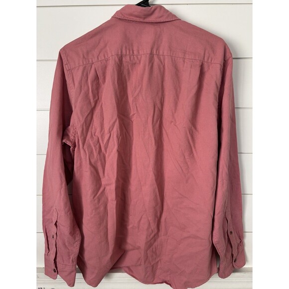J Crew Shirt Men’s Medium Weathered Rose Textured Corduroy Shirt - Picture 4 of 9